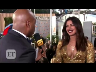 Videopriyankachopra talks about presenting at #goldenglobes and #baywatch