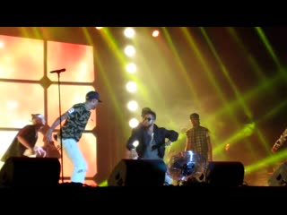 Chris brown dance off with omarion vestival the hague malieveld