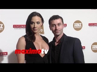 James deen chanel preston xbiz awards 2016 red carpet fashion