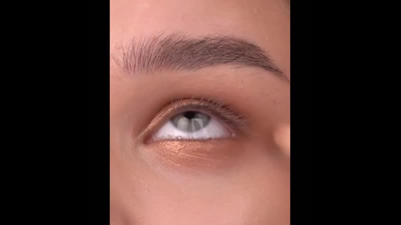 Красивый бронзовый мейк