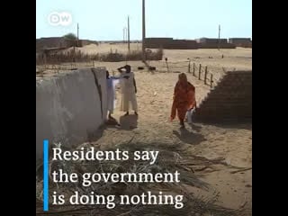 Desertification is a big problem in this sudanese region