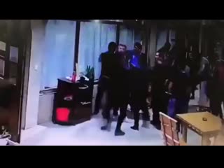 Polish hooligans storm restaurant and porn turkish