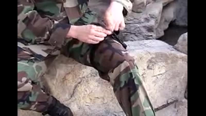 Медицина жгут cat наложение двумя руками