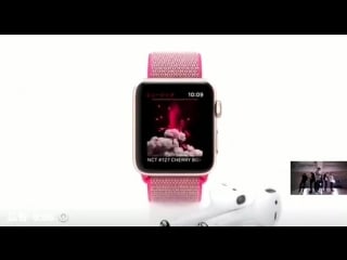 180417 nct 127 cherry bomb @ apple watch series 3 cellular japan cf