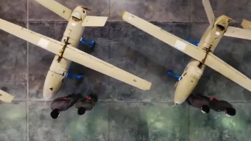 Иранские беспилотники в действии