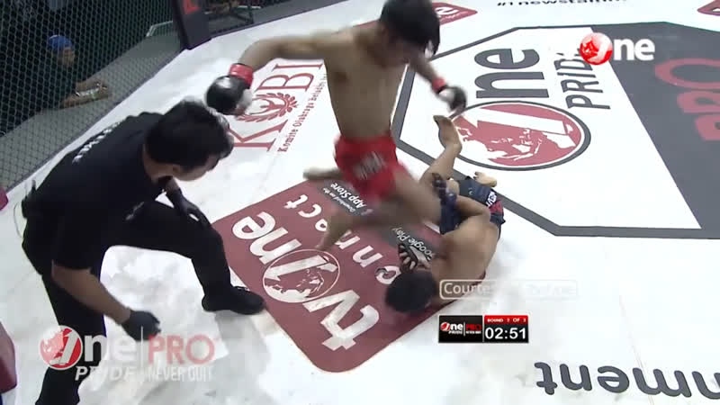 Суровый индонезийский граунд энд паунд (правила позволяют) one pride fight night 23