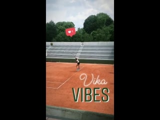 Vika at practice #rg18