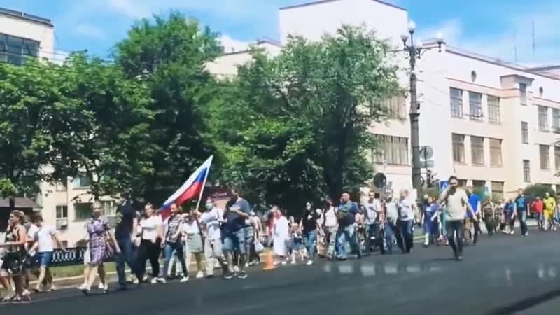В хабаровском крае прошли новые акции в поддержку фургала