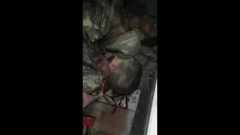 Убитые азербайджанские солдаты после неудачной атаки на матагис