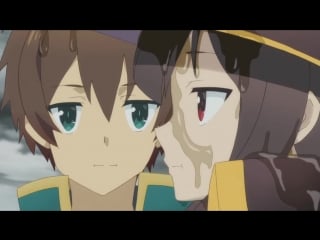 Konosuba kazuma megumin amv edit коносуба