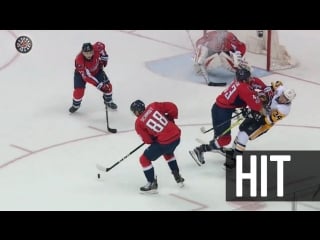 Wilson gets the boot after flattening kuhnhackl, taking on bonino