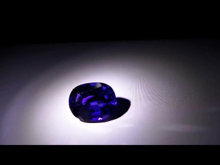 Natural unheated kashmiri purplish blue sapphire (vivid blue) carats