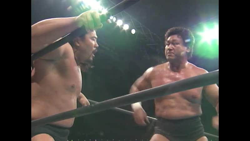 Genichiro tenryu vs kensuke sasaki wrestling world 2000