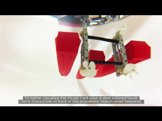 Lego technic rc boat with sbrick and 3d printed propellers