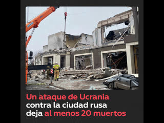 Un ataque ucraniano contra la ciudad rusa de lisichansk deja al menos 15 muertos