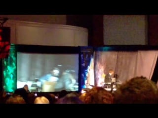 Jensen ackles, jared padalecki supernatural atlcon 2016 main panel