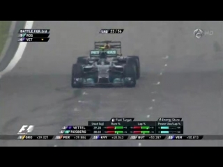 Nico rosberg vs sebastian vettel gp china 2014