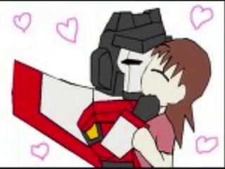 Because of you starscream and alexis