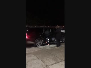 Fan taken video of justin in stratford, ontario today (november 23)