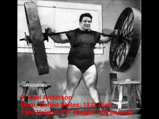 Top 10 strongest men in the world