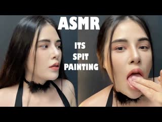 Asmr wan 20220617 asmr spit painting for sleep💦👄 ｜ fast miak,miak,miak~ ydrik5gufpq