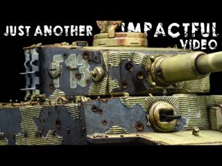 07 let's paint some shell impacts and other cool effects! | tiger 1 gruppe fehrmann | rfm 1/35