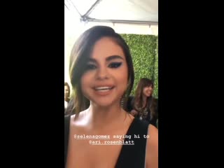 Selena with fans (25 april) weday 2019