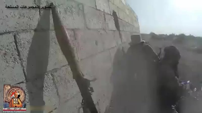 Наступление боевиков "хейят тахрир аш шам" на город маан, в провинции хама