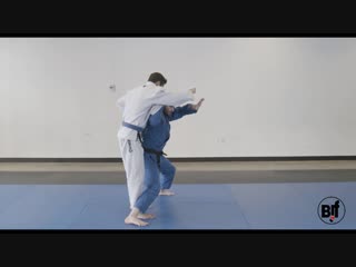 Travis stevens cross side tai otoshi