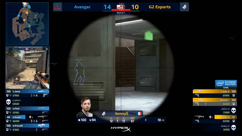 Buster takes down three on the retake to deny shox the clutch