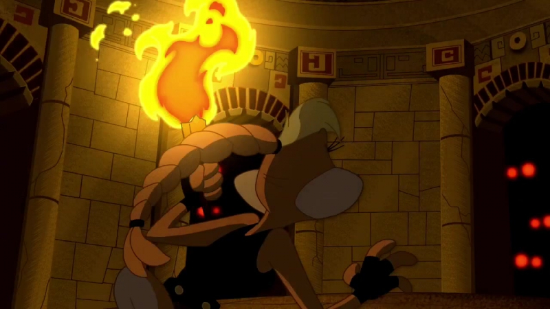 Лола крофт в мульт сериале «шоу луни тюнз»