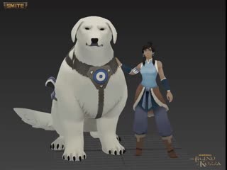 Avatar smite game animation корра и нага