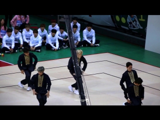 [fancam] | 160117 | bap на isac (idol star athletics championships) 2017 (zelo focus)