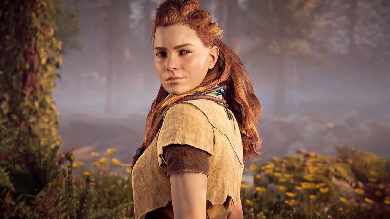 Horizon zero dawn продолжаем тупить,взрослая элой