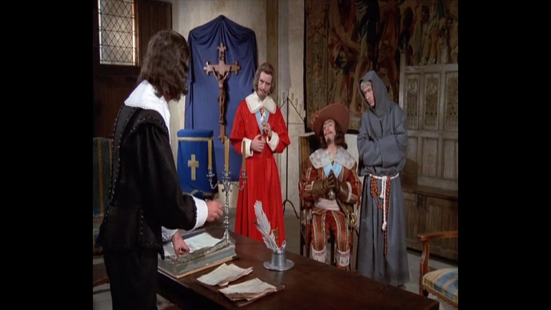 1973 4 мушкетера шарло / les quatre charlots mousquetaires