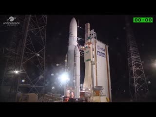 Ariane 5 rocket launches satellites for japan and south korea