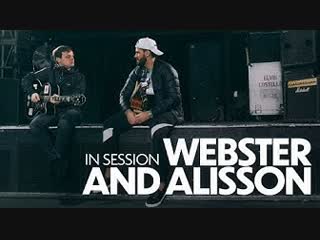 In session alisson becker and jamie webster keeper sings ‘allez, allez, allez