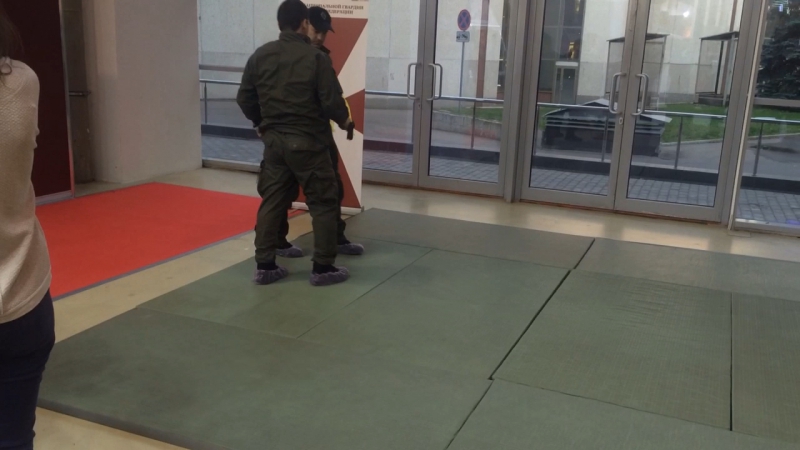 Приёмы самообороны нацгвардии