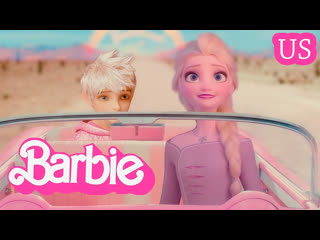 New barbie elsa and jack frost us(crossover)