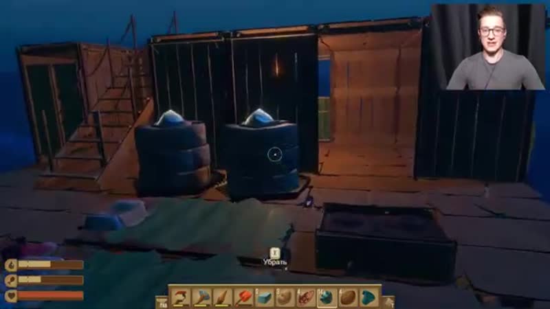 [andyfy] скрафтили компуктер на плоту! нашли координаты цивилизации! raft
