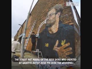 Jürgen klopp in the heart of the city's thriving baltic district ❤️