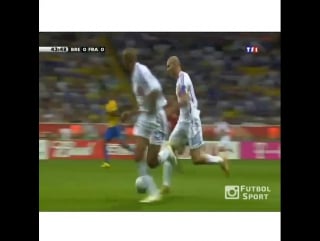 Zidane vs brazil