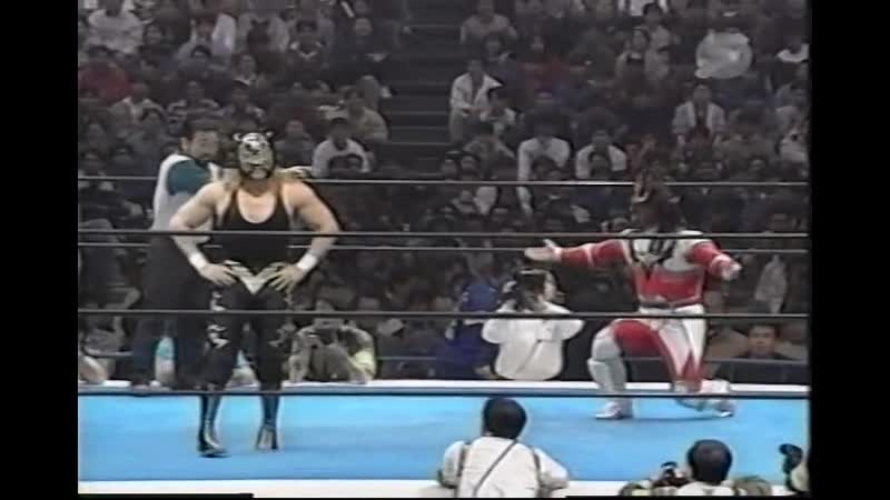 Black tiger vs jushin thunder liger