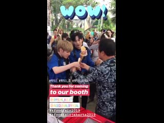 [video] 190727 korin hub instagram story with jun and byeongkwan part 1 thank you for