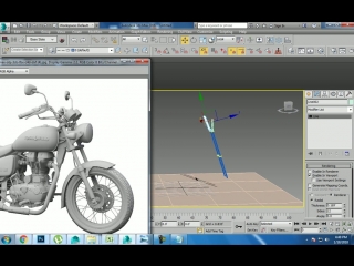 Tutorial on modeling and texturing a bike in 3dsmax ( part 1)