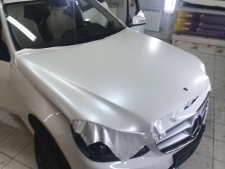 Оклейка кузова пленкой avery dennison, satin white pearl