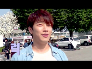 Minhwan @ making web drama "hot & sweet" 1