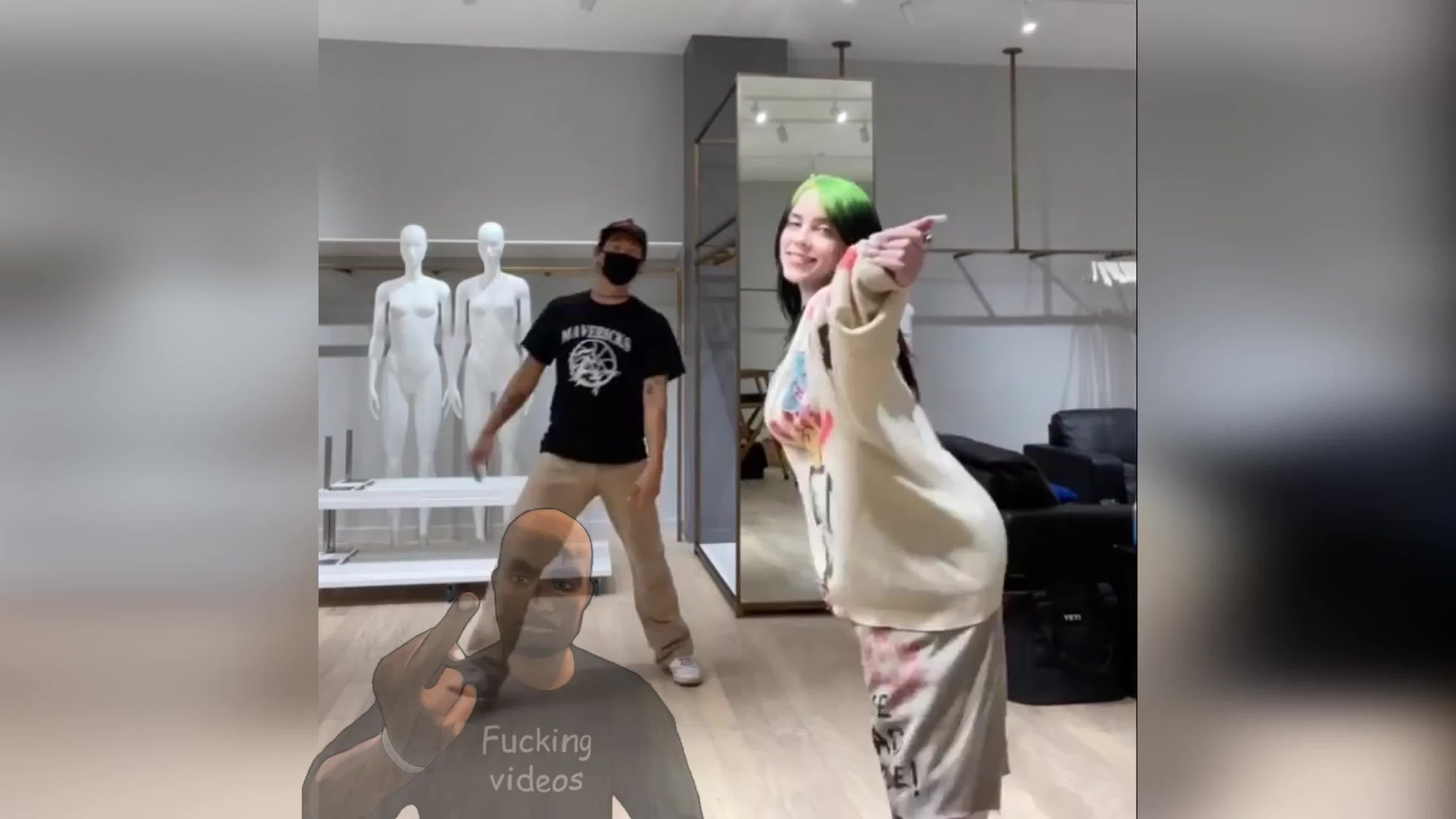 Billie eilish twerk