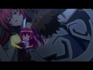 [субтитры | 09] по велению адской сестры молодые | shinmai maou no testament burst the of sister new devil 9 серия русские субтит