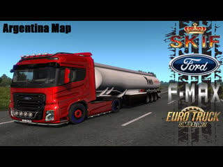 ♚ets 2♚♚santafe [a] bahia blanca [a]♚бензин 23 тонны♚886 км♚